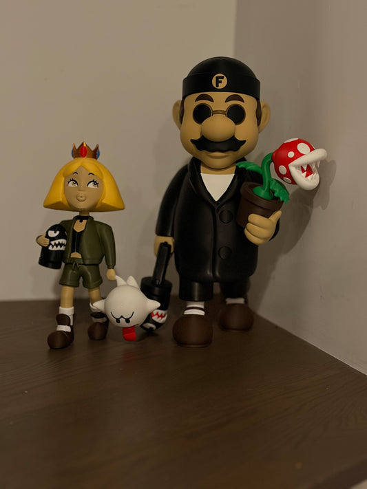 Mario Leon et Peach Mathilda